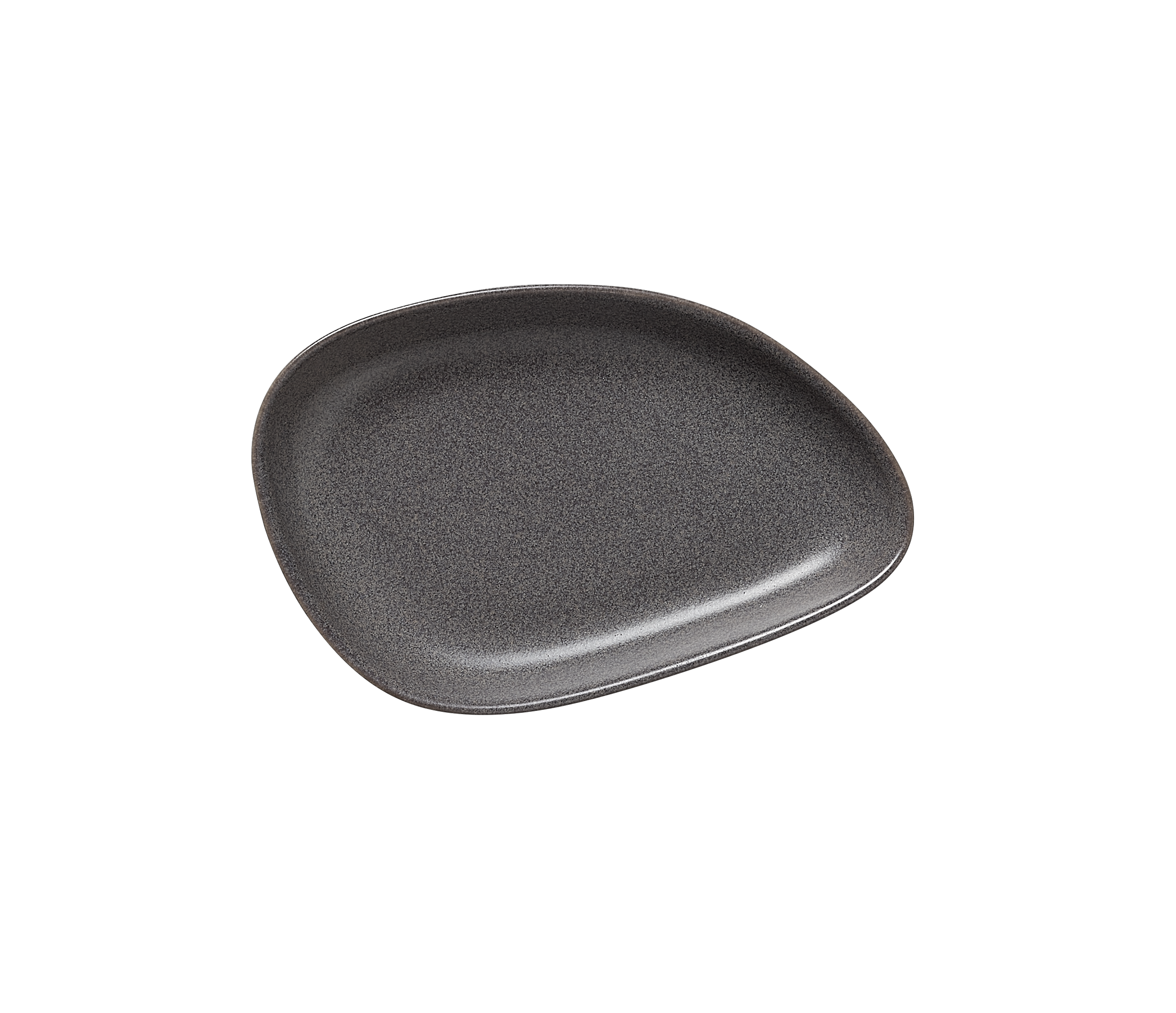 WAS Snackteller Set ROCKZZERO, 14,5 x 9,5 cm, Set á 6 Stück, stone grey, Steinze
