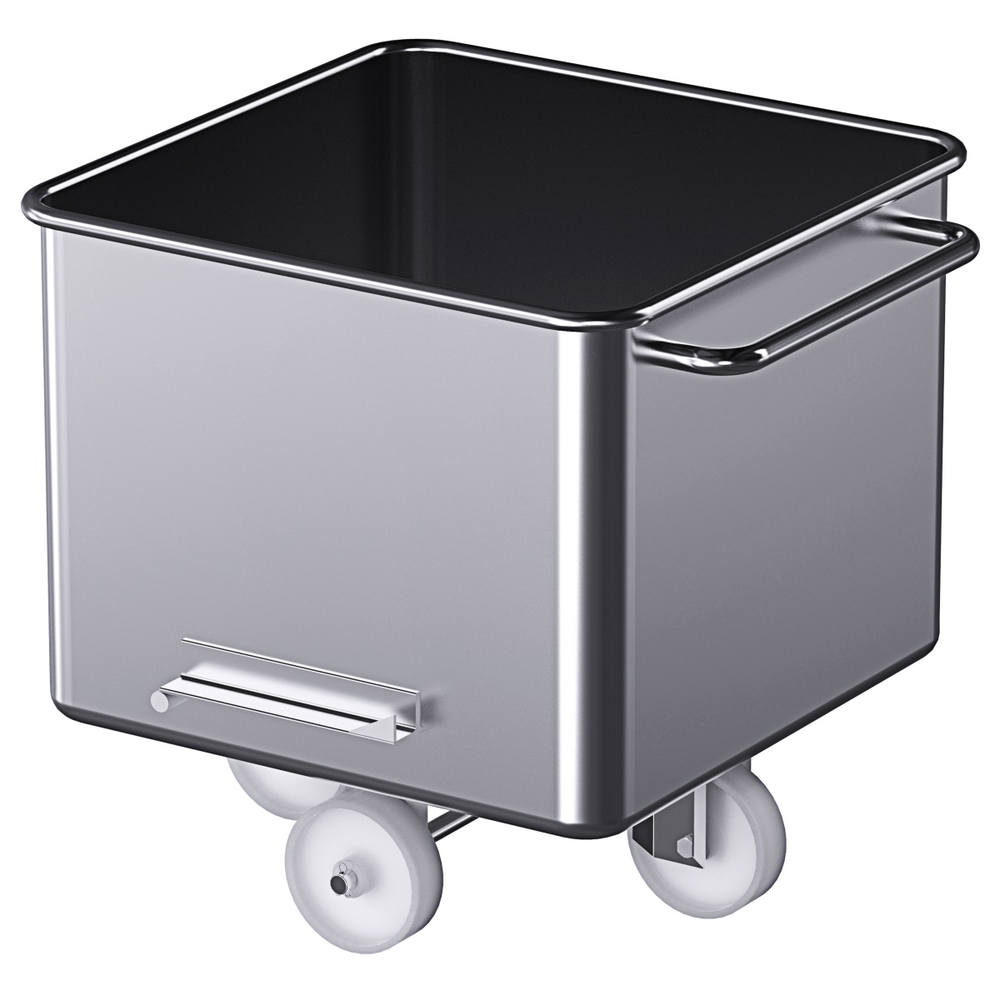 Contacto Beschickungswagen 200 l Länge: 68 cm, Breite: 73 cm, Höhe: 70 cm, Volum