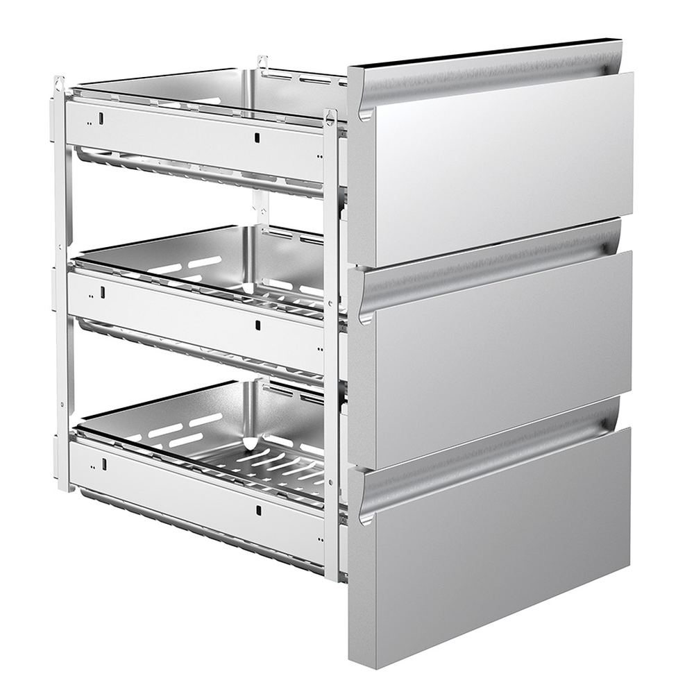 Nordcap Kühltisch, 3 Abteile CLO 700 3-7031