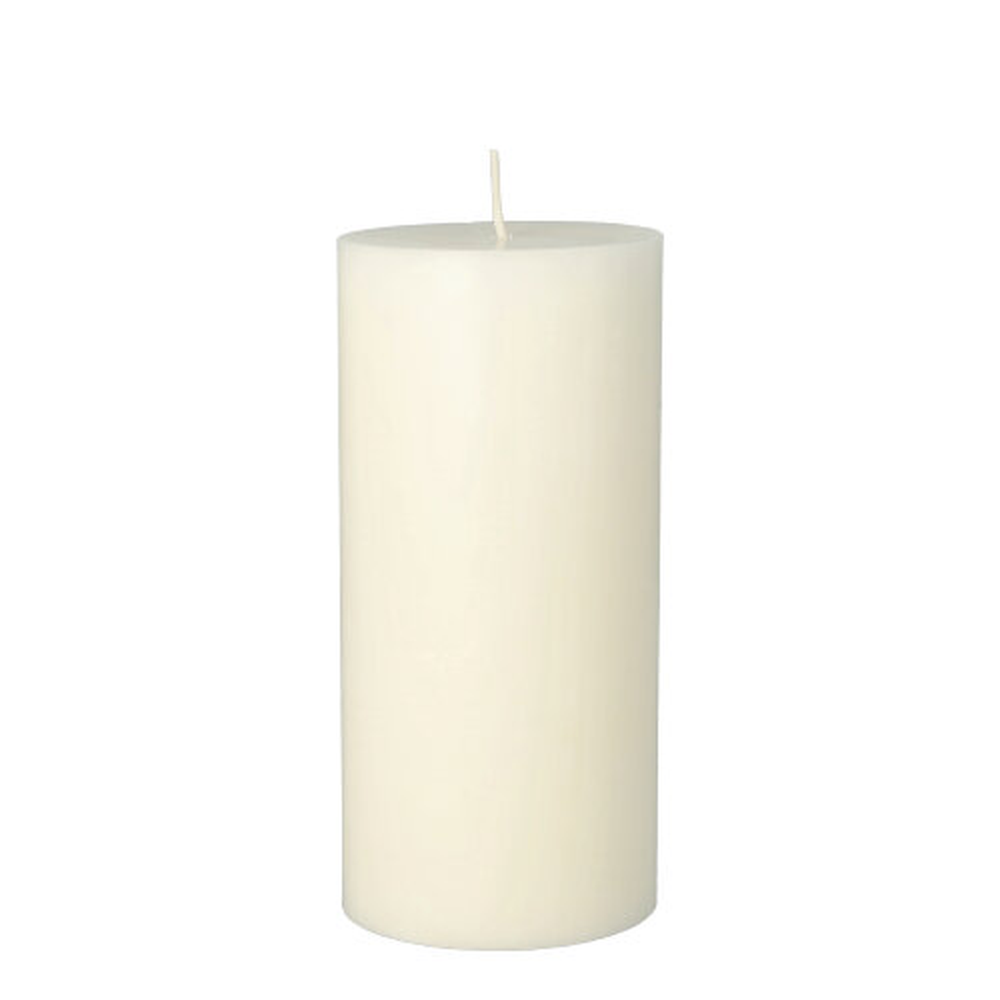 Papstar Stumpenkerze Ø 70 mm · 150 mm weiss aus 100% Stearin, durchgefärbt