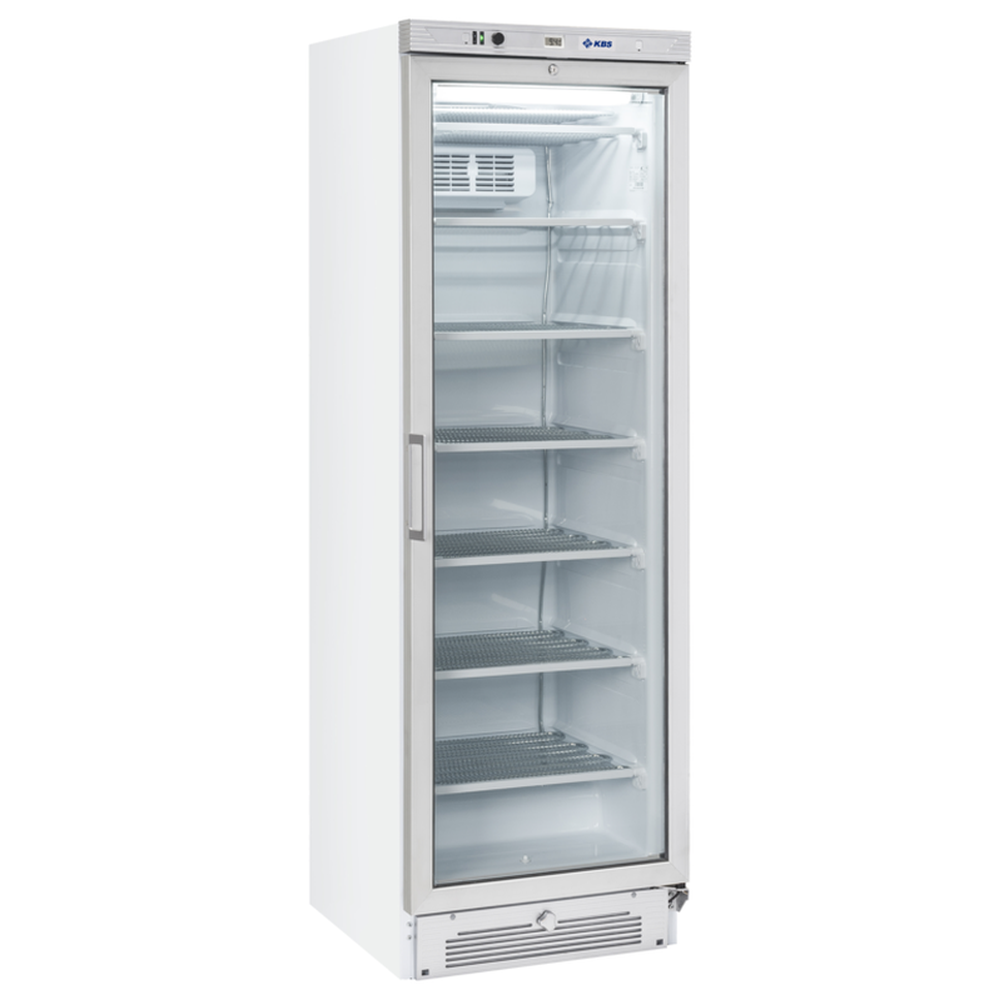 KBS Tiefkühlschrank mit Glastür TK 371 G