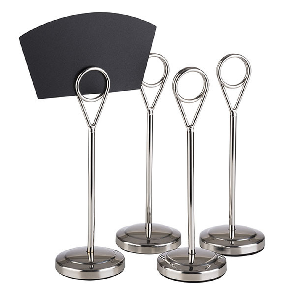 APS Kartenhalter, 4er Set Ø 5 cm, H: 15,5 cm