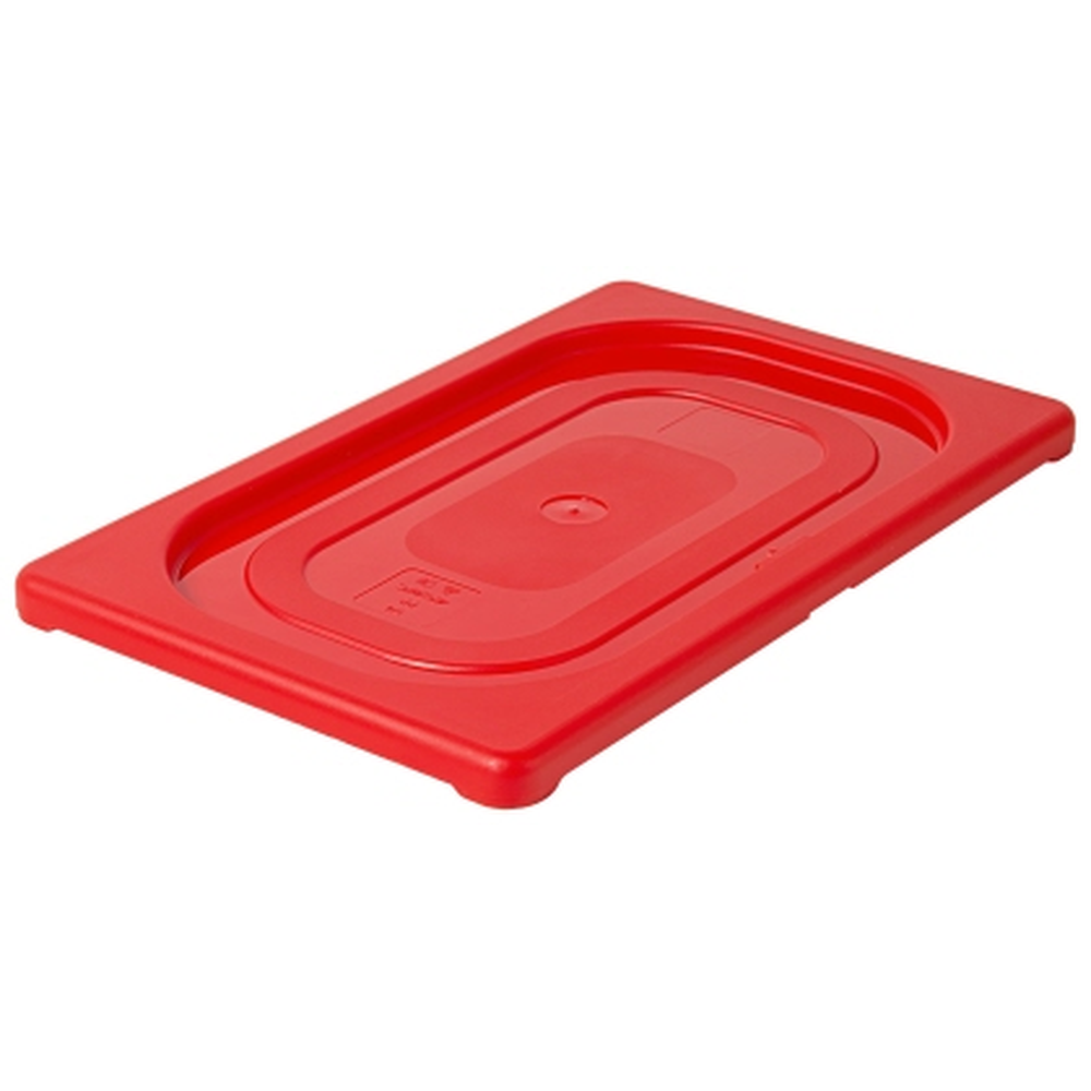 Contacto GN-Deckel 1/4, rot aus Polypropylen