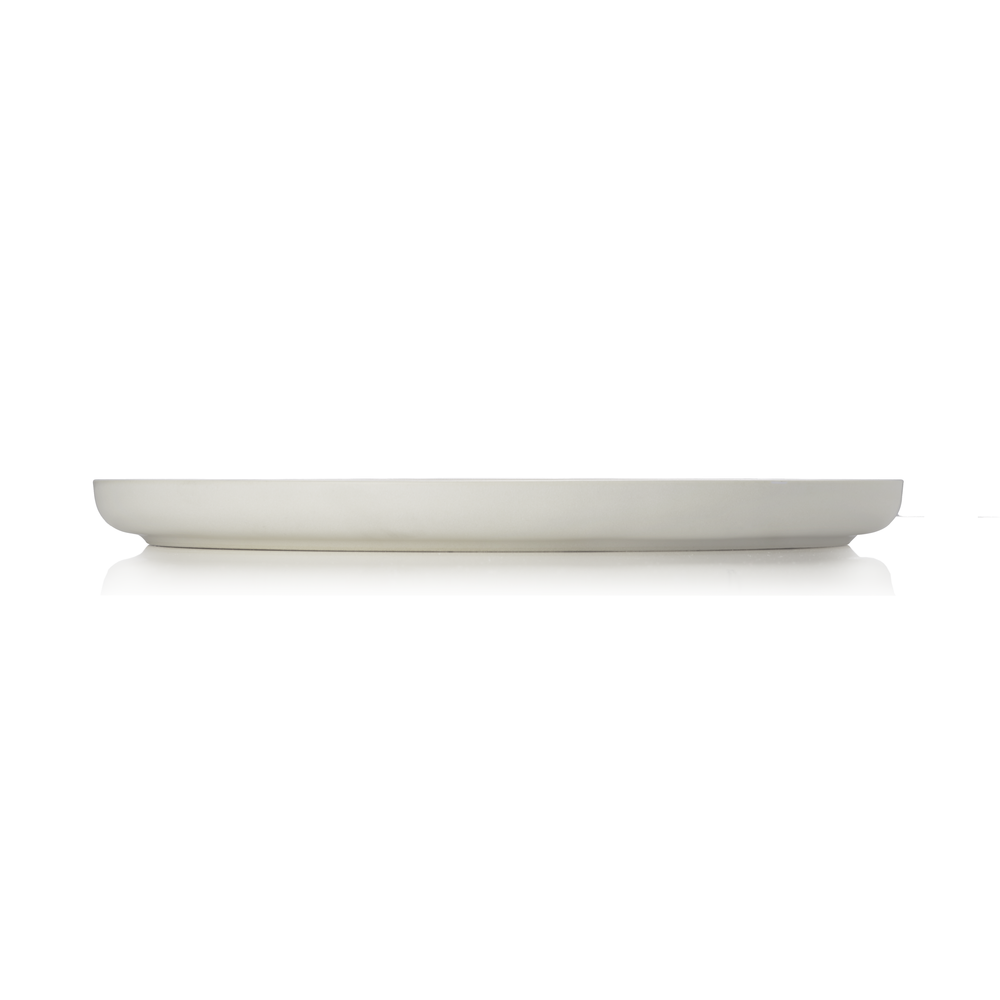 WAS Teller Set ROCKZZERO, flach, Ø 33 cm, Set á 4 Stück, light rock, Steinzeug