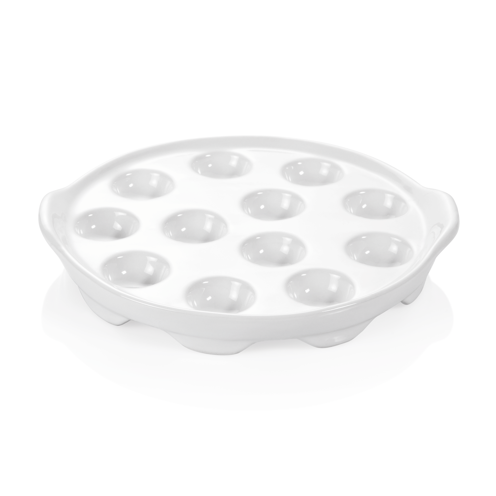 WAS Schneckenpfanne für 12 Schnecken Set, Ø 20 cm, mit Lappengriffen, Set á 6 St