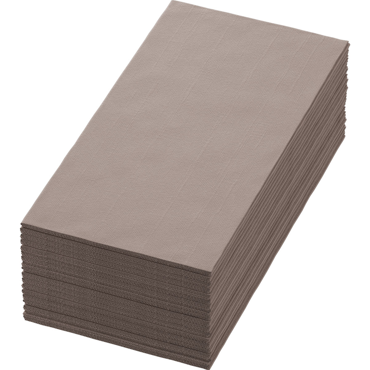 Duni Bio-Dunisoft-Servietten 40 x 40 cm 1/8 Buchfalz greige