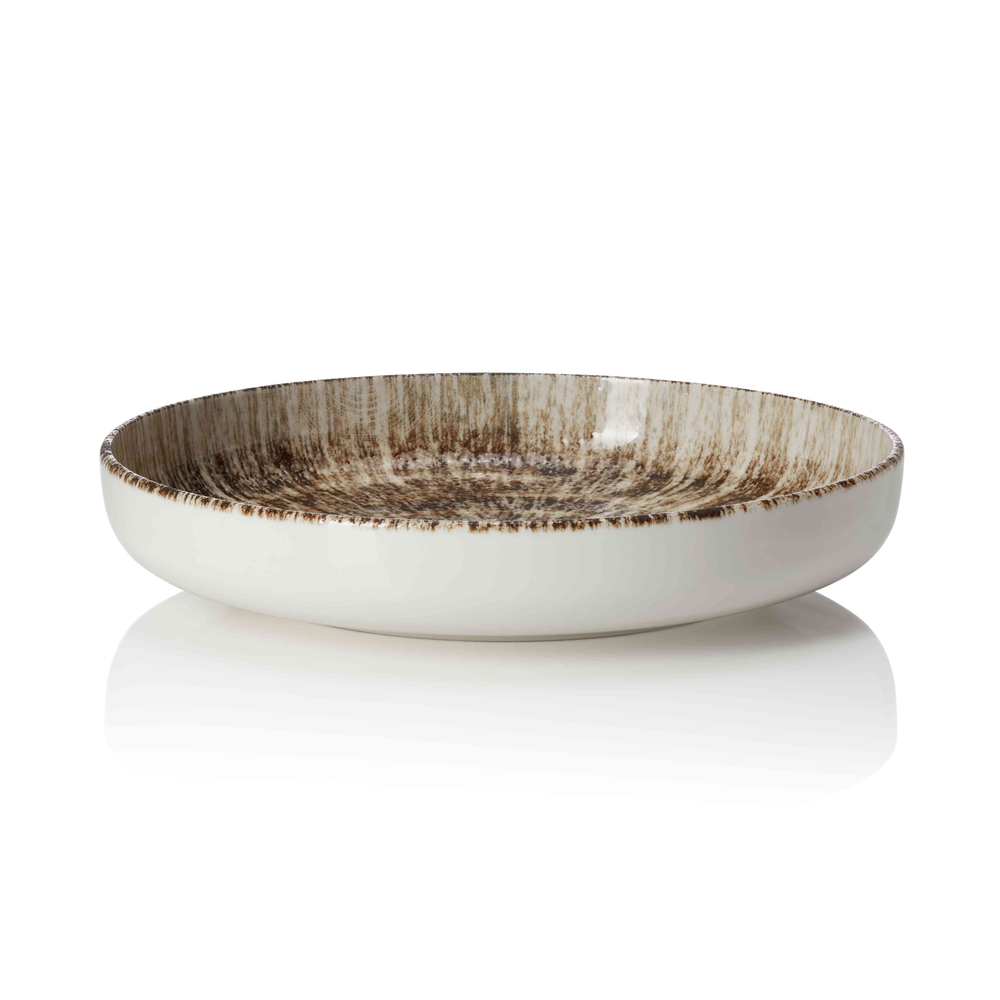 WAS Schale RiNART Toledo, Ø 22 cm, Set á 6 Stück, arid, Porzellan