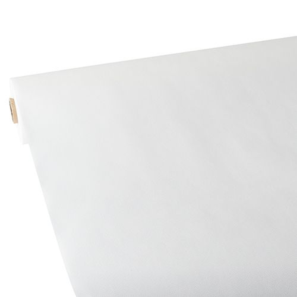 Papstar Tischdecke, stoffähnlich, Vlies "soft selection" 25 m x 1,18 m weiss
