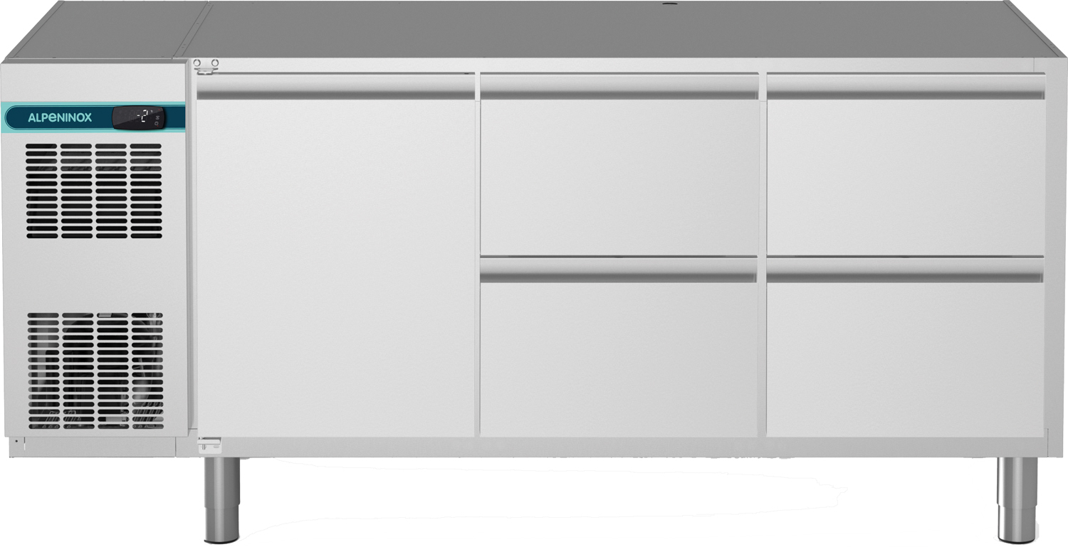 Nordcap Kühltisch, 3 Abteile CLM 650 3-7031