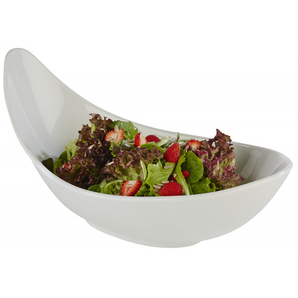 APS Schale -GLOBAL BUFFET- 44 x 25 cm, H: 20 cm , Melamin, weiß
