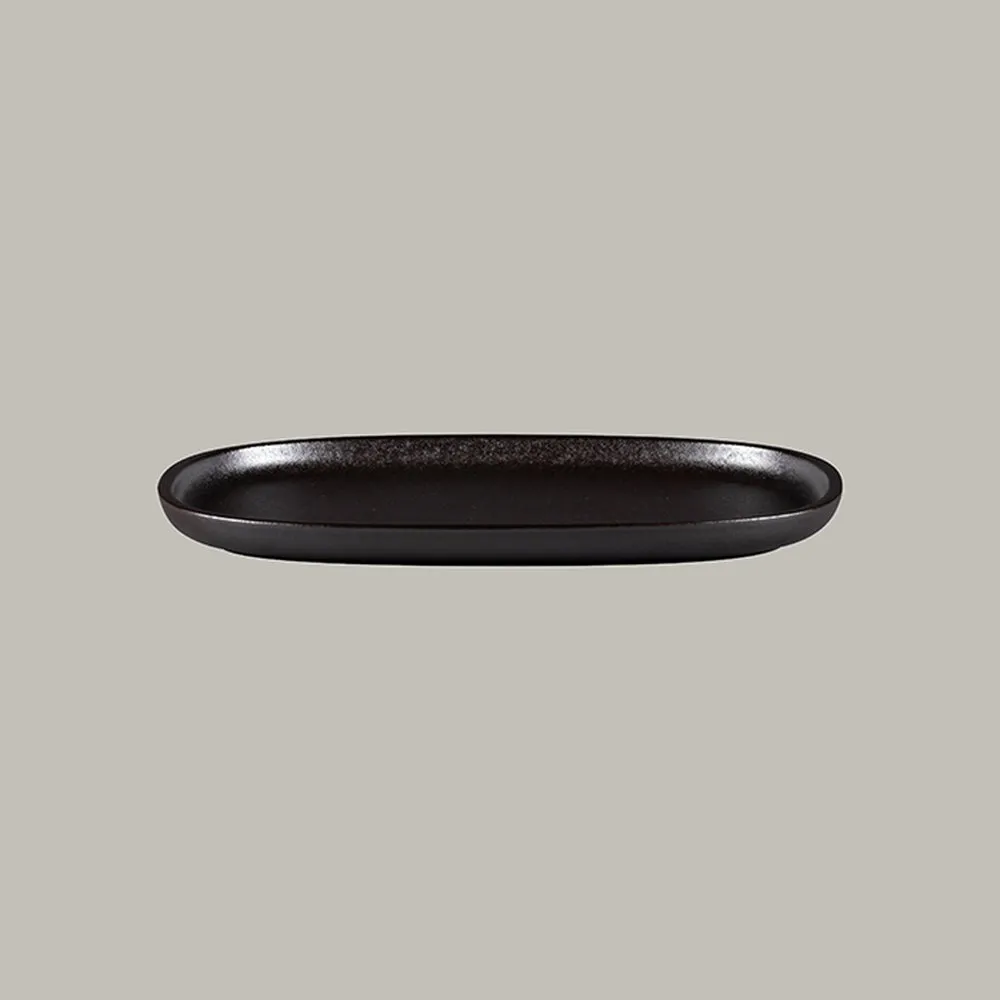 RAK Platte oval - forge Serie: Ease L 33.2 cm / W 23 cm / Ht. 2.5 cm