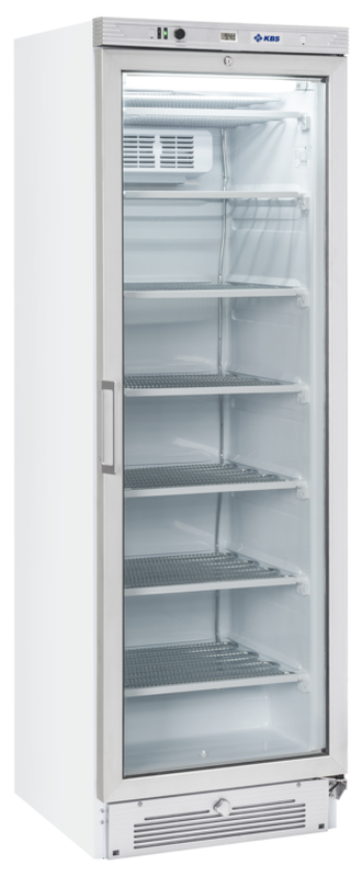 KBS Tiefkühlschrank mit Glastür TK 371 G