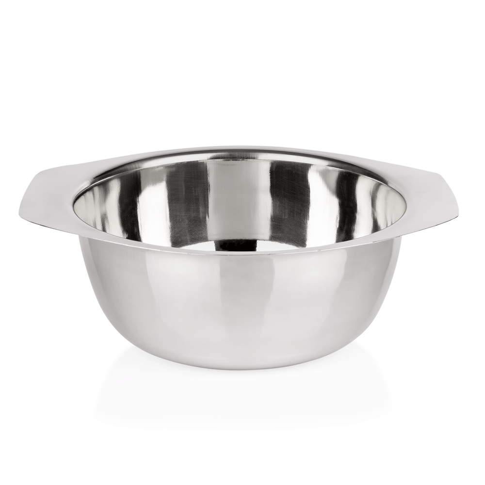 WAS Terrine, Ø 18 cm, 1,6 ltr., mit 2 Lappengriffen, Chromnickelstahl