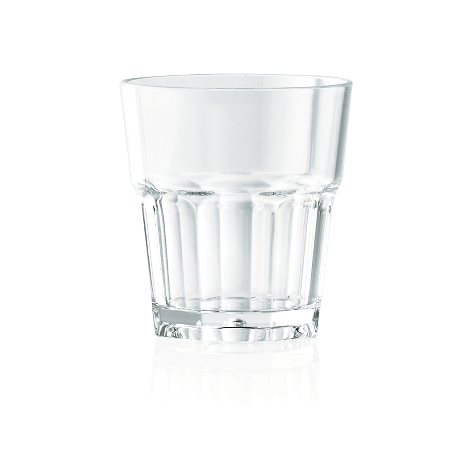 WAS Saftglas Set POOL, 120 ml, Ø 6,5 cm, Set á 12 Stück, Polycarbonat