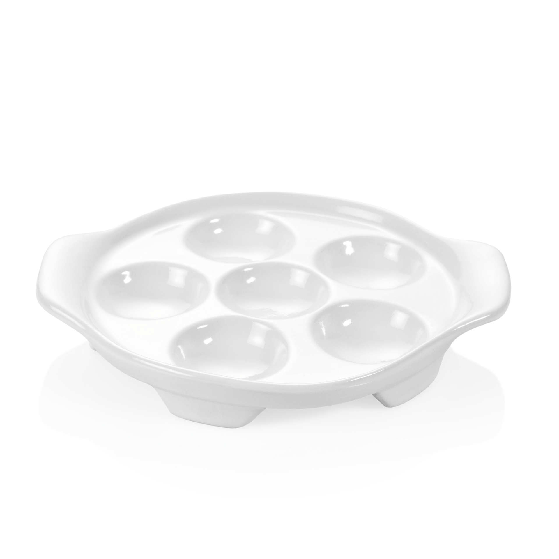 WAS Schneckenpfanne für 6 Schnecken Set, Ø 15 cm, mit Lappengriffen, Set á 6 Stü