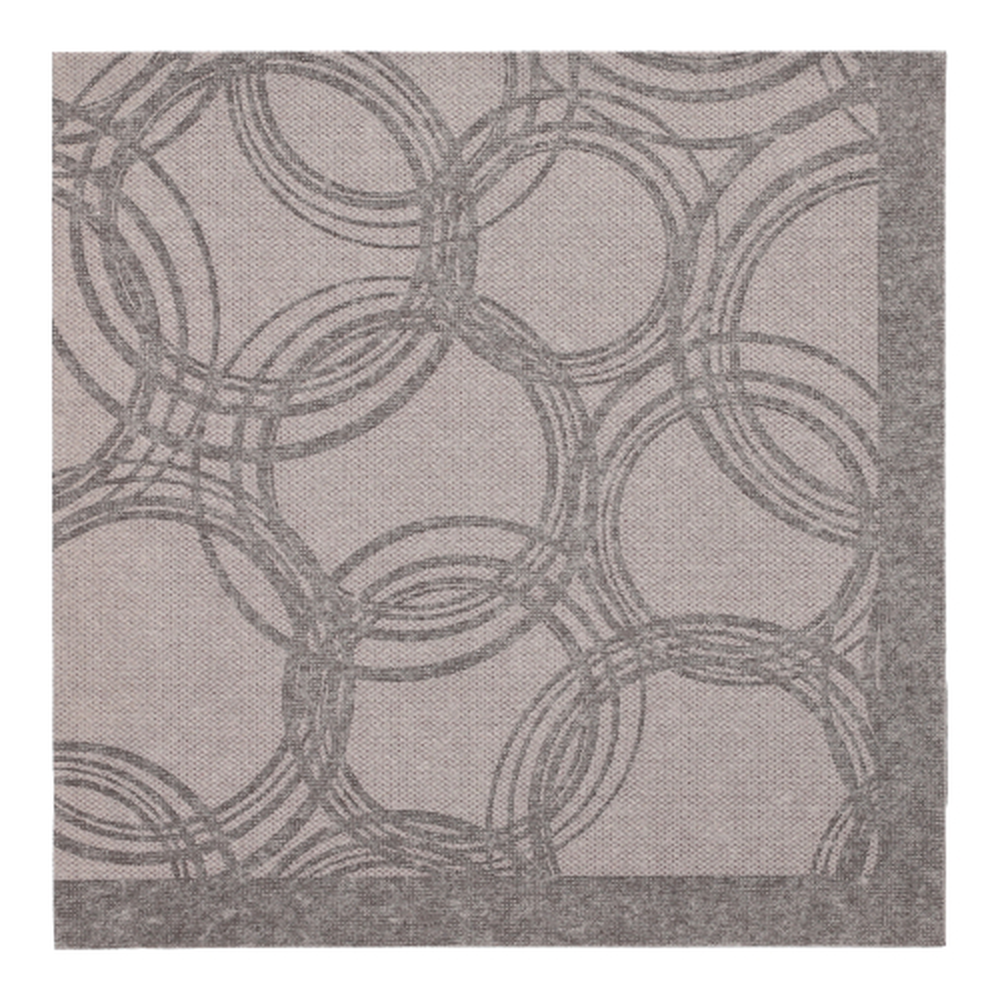 Papstar Servietten "ROYAL Collection" 1/4-Falz 40 cm x 40 cm grau "Bubbles"