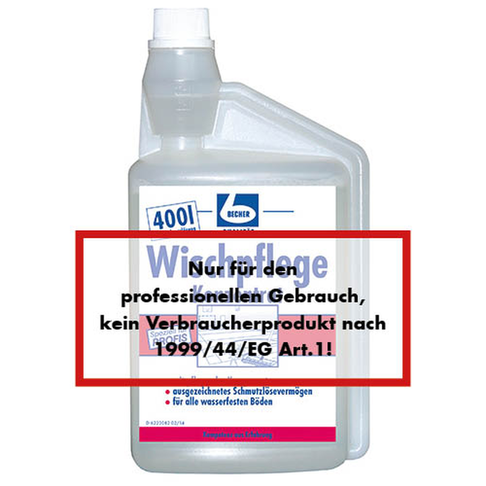 Papstar "Dr. Becher" Wischpflege Konzentrat 1 l Dosierflasche