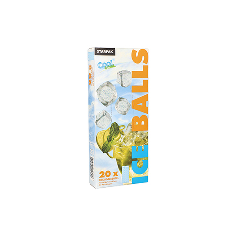 Papstar Eiskugelbeutel mit Selbstverschluss und Easy release