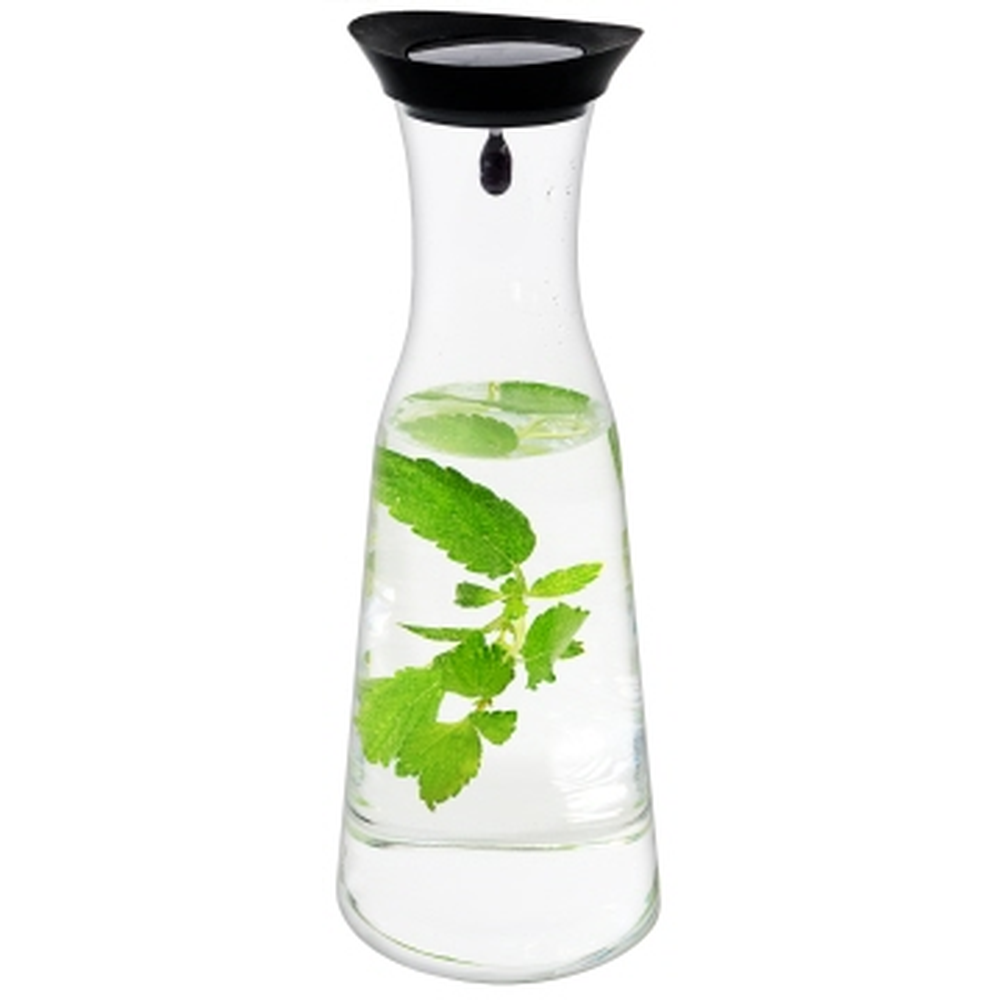 Contacto Glasflasche mit Silikondeckel