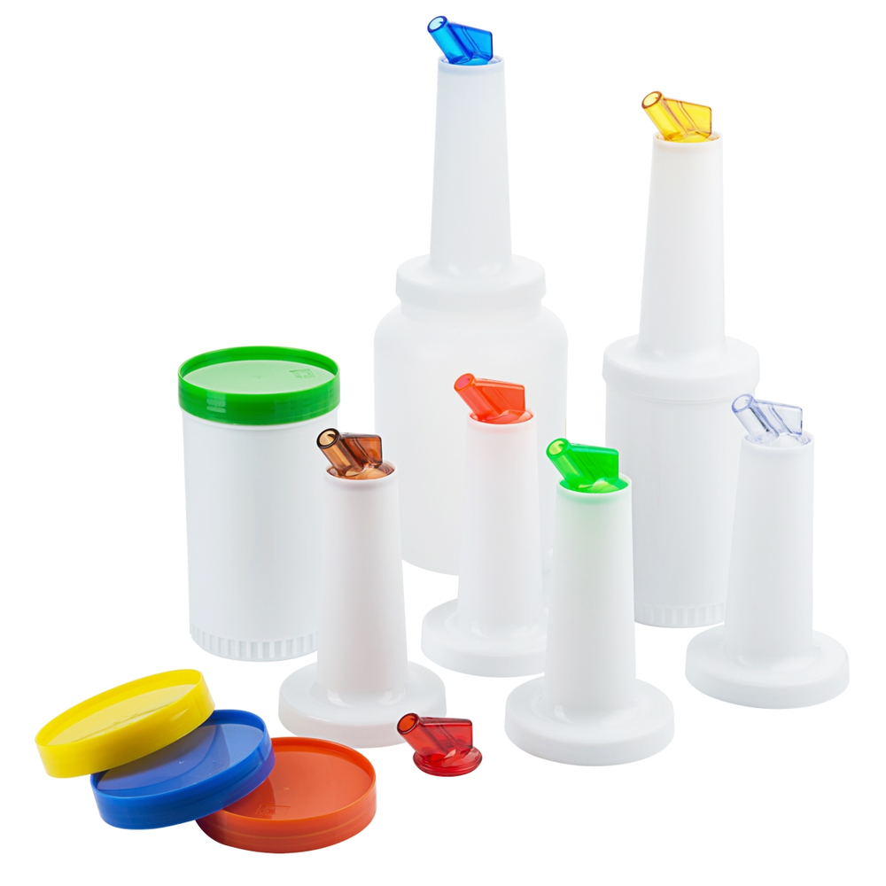 Contacto Dosier- und Vorratsflasche grün / 0,5 l Durchmesser: 9 cm, Höhe: 25,5 c