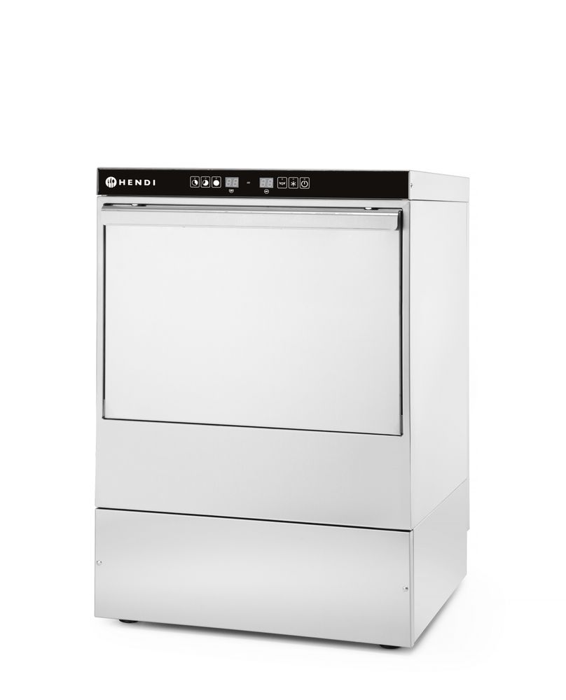 Hendi Geschirrspüler 50x50 - elektronische Steuerung, HENDI, 400V/6600W, 576x645