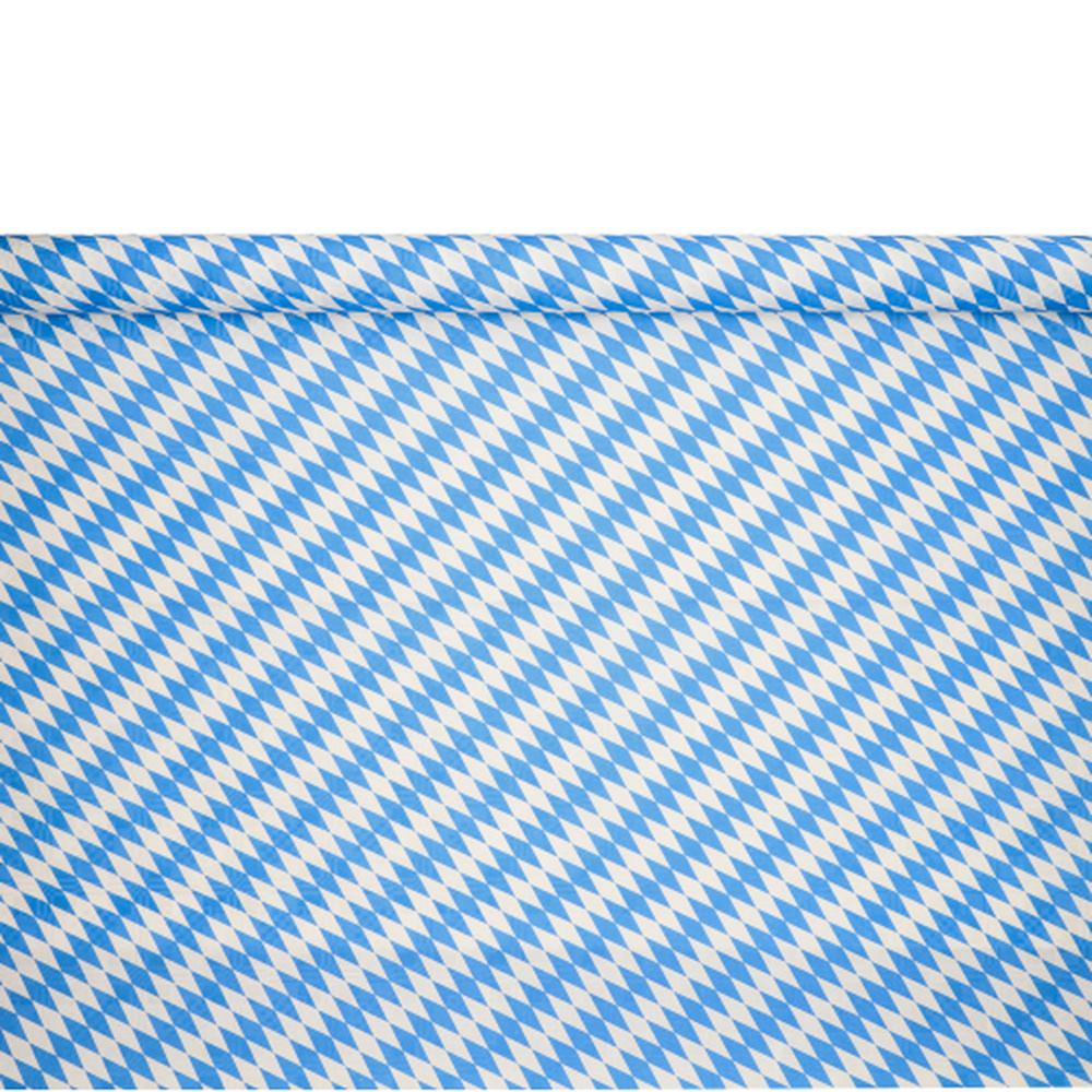 Papstar Papiertischtuch mit Damastprägung 10 m x 1 m "Bayrisch Blau"