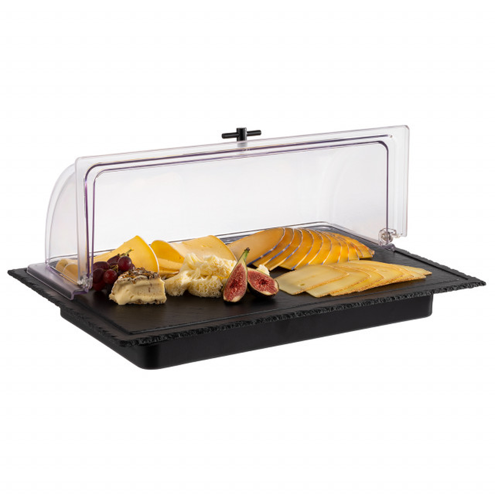 APS Kühlbox -SLATE- 58 x 38 cm, H: 6,5 cm