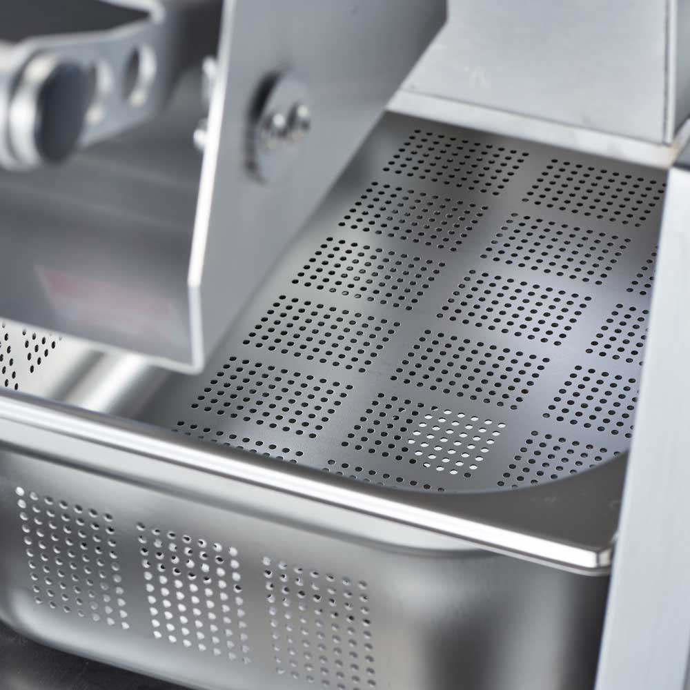 Stalgast Kartoffelschälmaschine, Kapazität bis zu 120 kg/h, 0,55 kW
