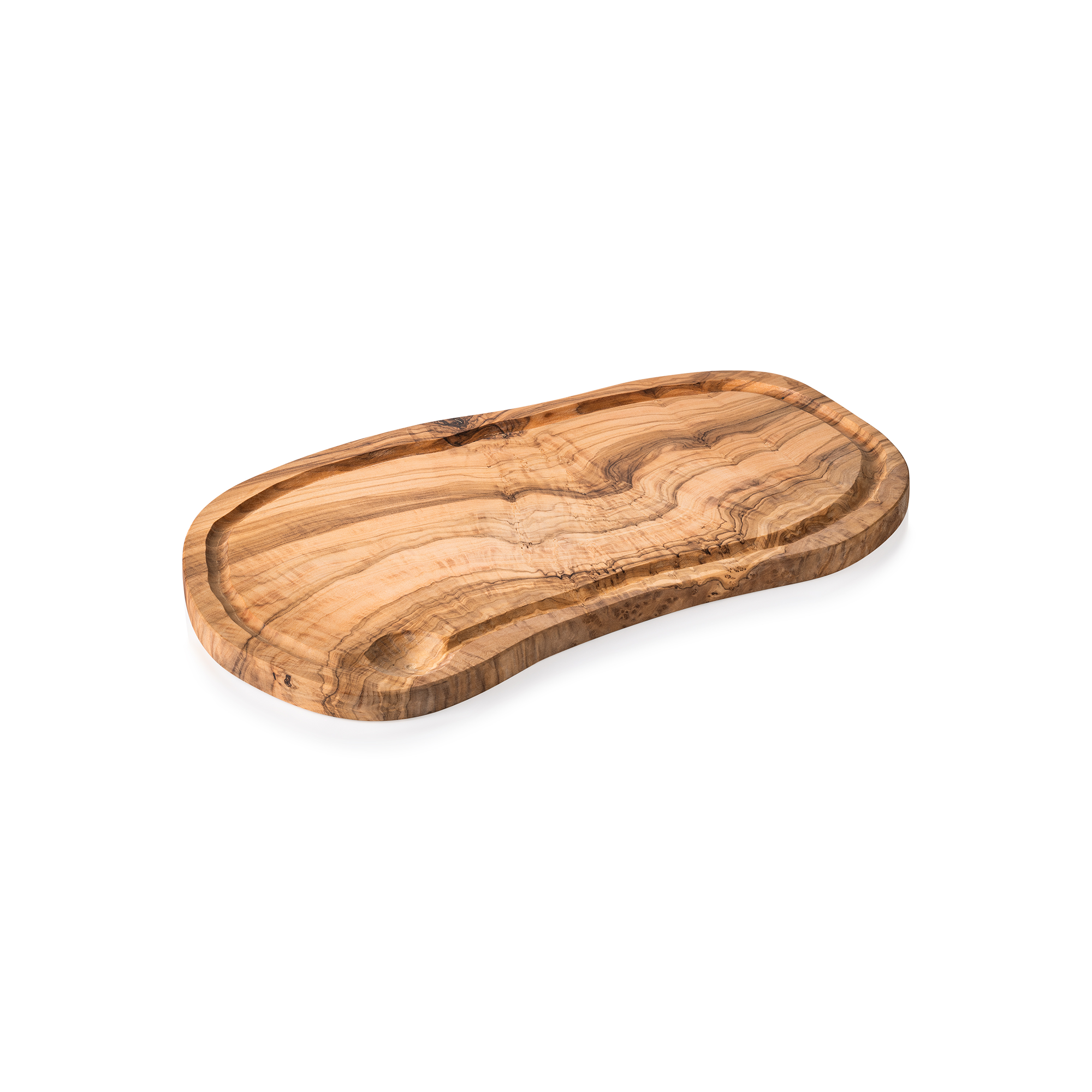 WAS Servierbrett PURE OLIVE, 40 x 20 cm, Olivenholz
