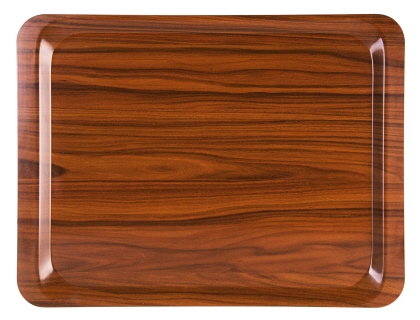 Contacto Tablett 52 x 39 cm Dekor: Nussbaum
