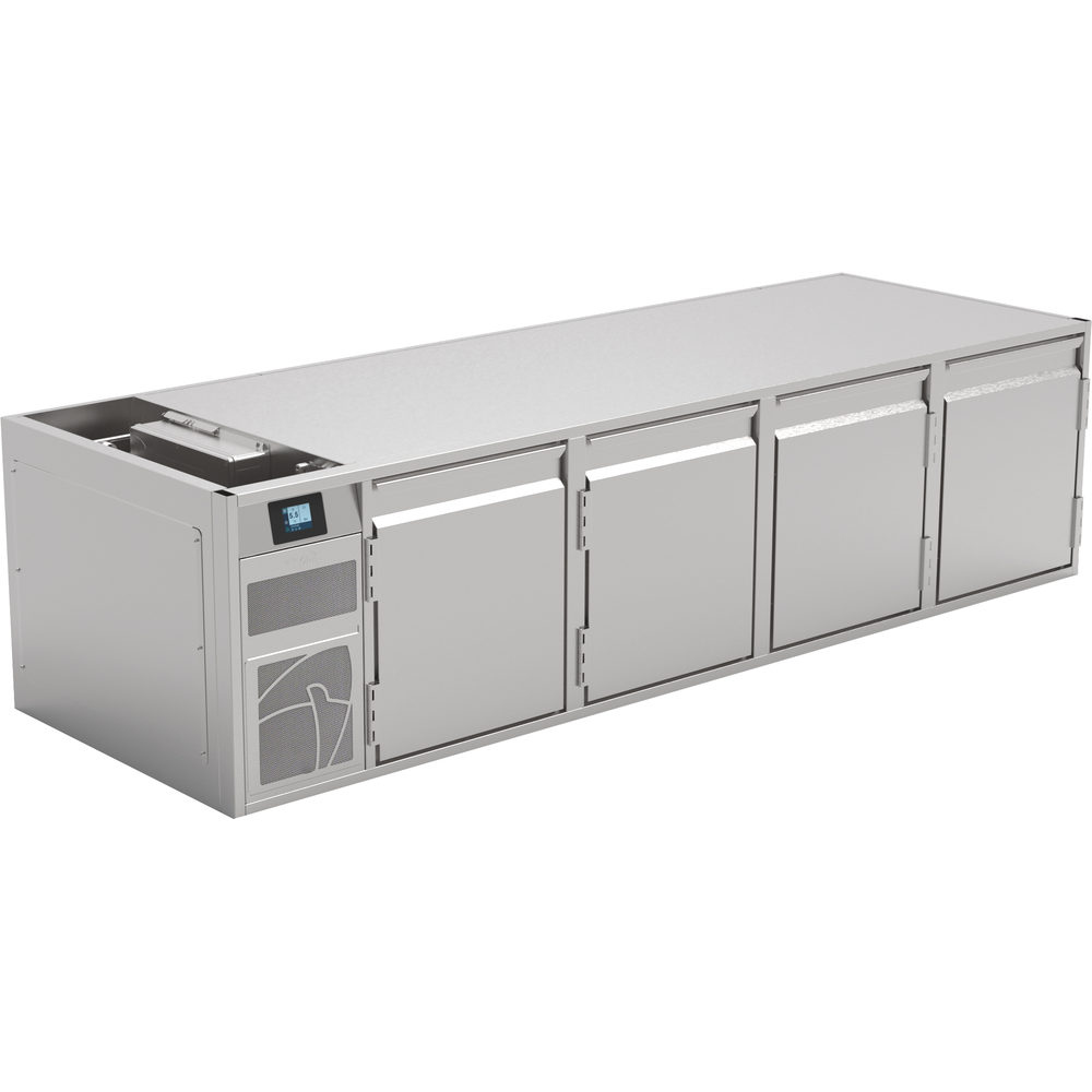 Nordcap Kühltisch (4 Abteile) UBE 4-51-4T MFL
