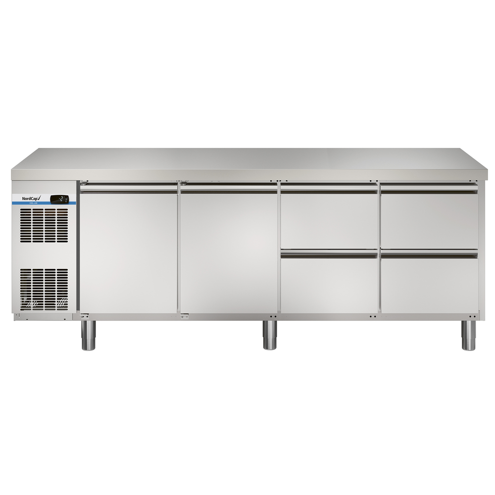 Nordcap COOL-LINE Kühltisch (4 Abteile) KT-CL 2149 2T 4Z