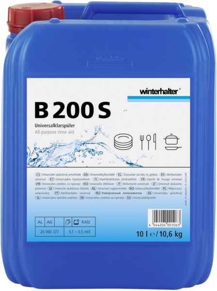Winterhalter B 200 S Klarspüler              10 L