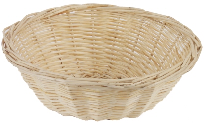 Contacto Weidenschale, helle Vollweide Durchmesser 20 x 8 cm