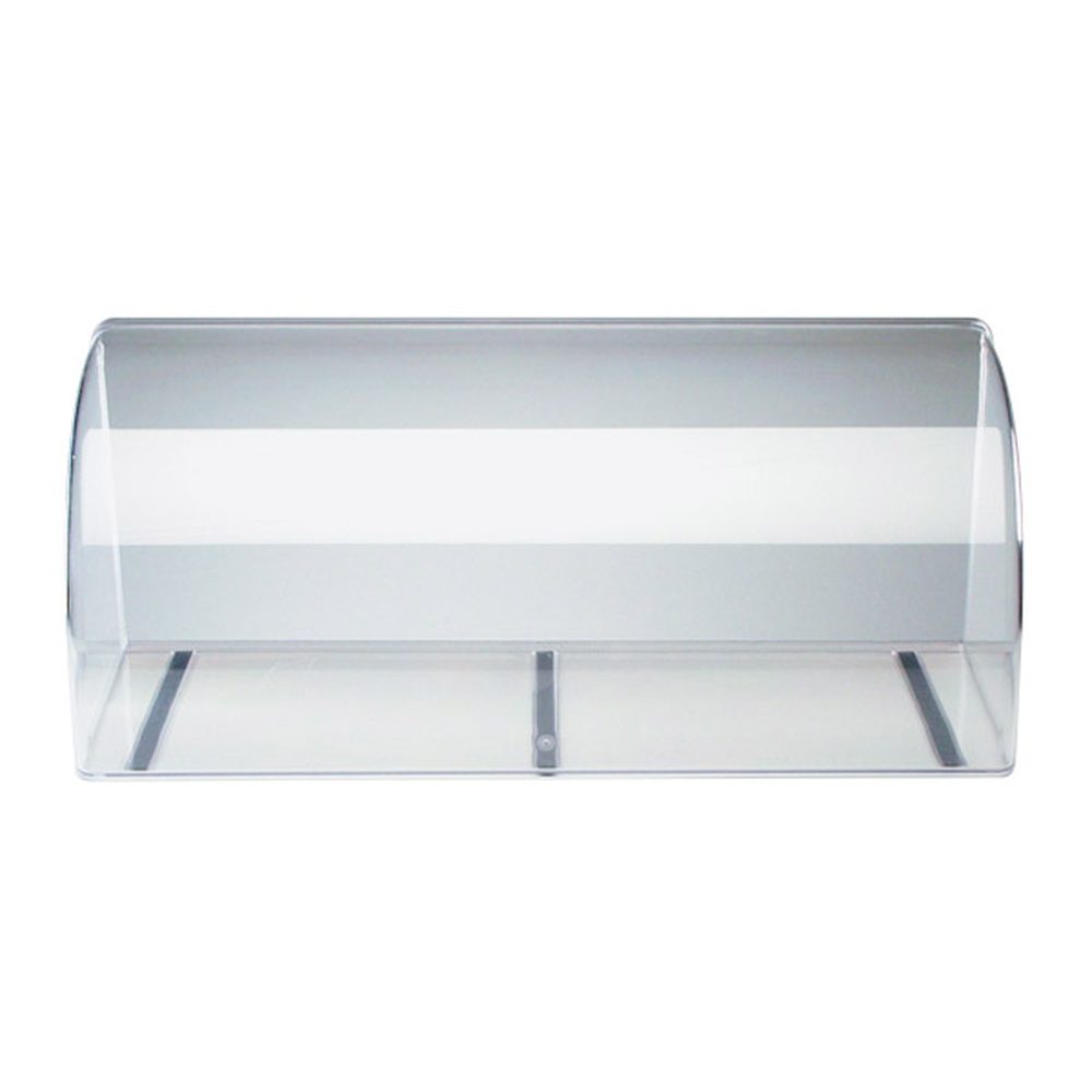 APS Vitrine / Thekenaufsatz 63,5 x 25 cm, H: 25 cm , SAN, glasklar, aus einem Te