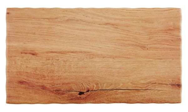 APS GN 1/3 Tablett -OAK LIGHT- 32,5 x 17,6 cm, H: 1,5 cm , Melamin, Holzoptik (E
