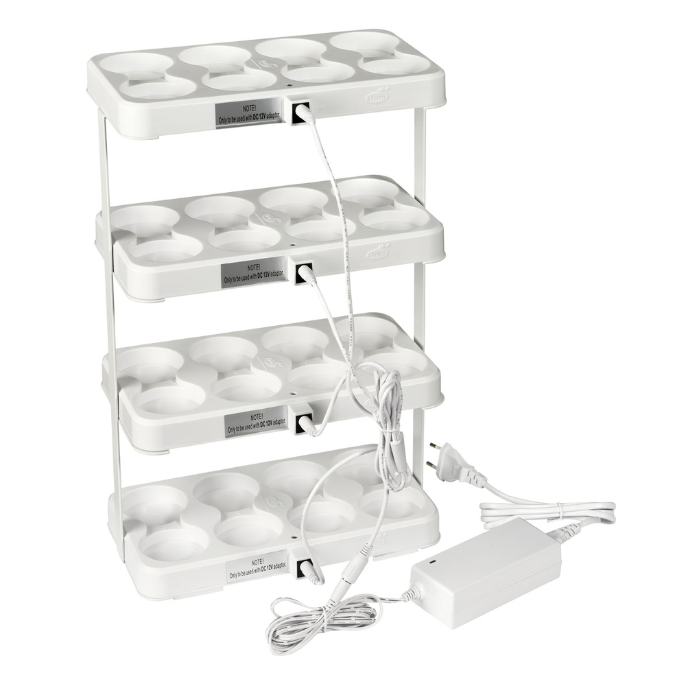 Duni LED-Stapelstation für 4 Sets 430 x 255 mm weiß
