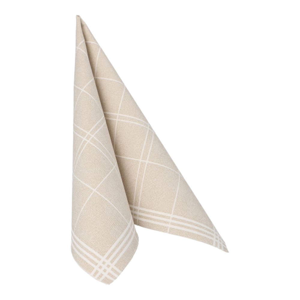 PAPSTAR Servietten ROYAL Collection 1/4-Falz 40 cm x 40 cm sand Kitchen C