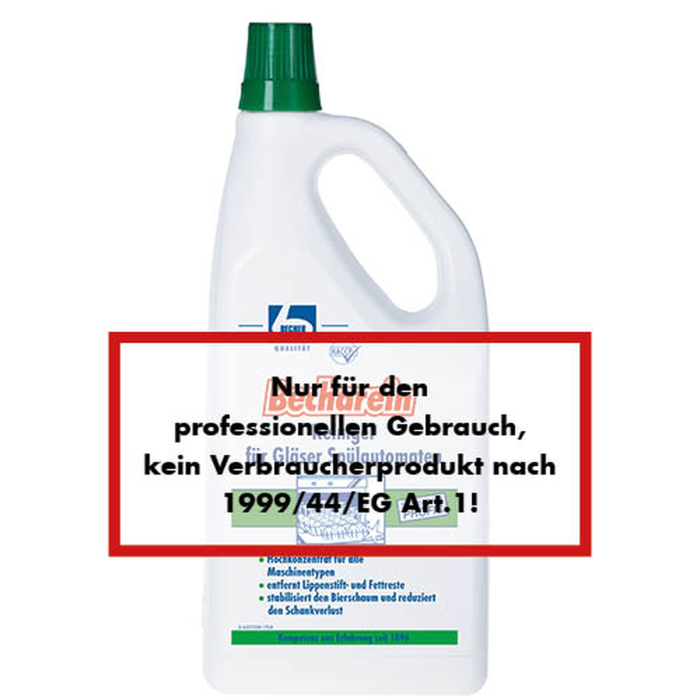 Papstar "Dr. Becher" Becharein Reiniger 2 l für Gläserspülautomaten