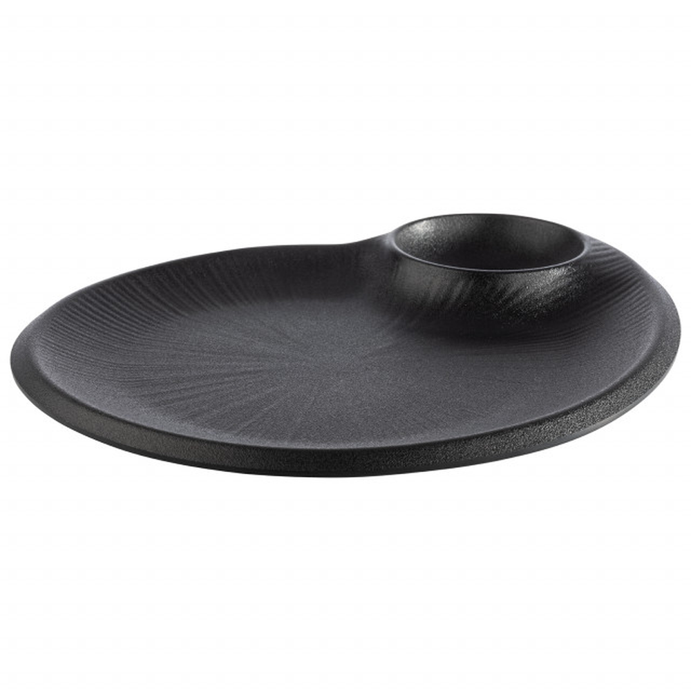 APS Teller -NERO- 30 x 25 cm, H: 2,5 cm
