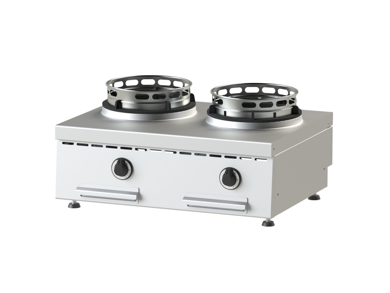 KBS Wokherd 2 Brenner Tischmodell 2x13kW