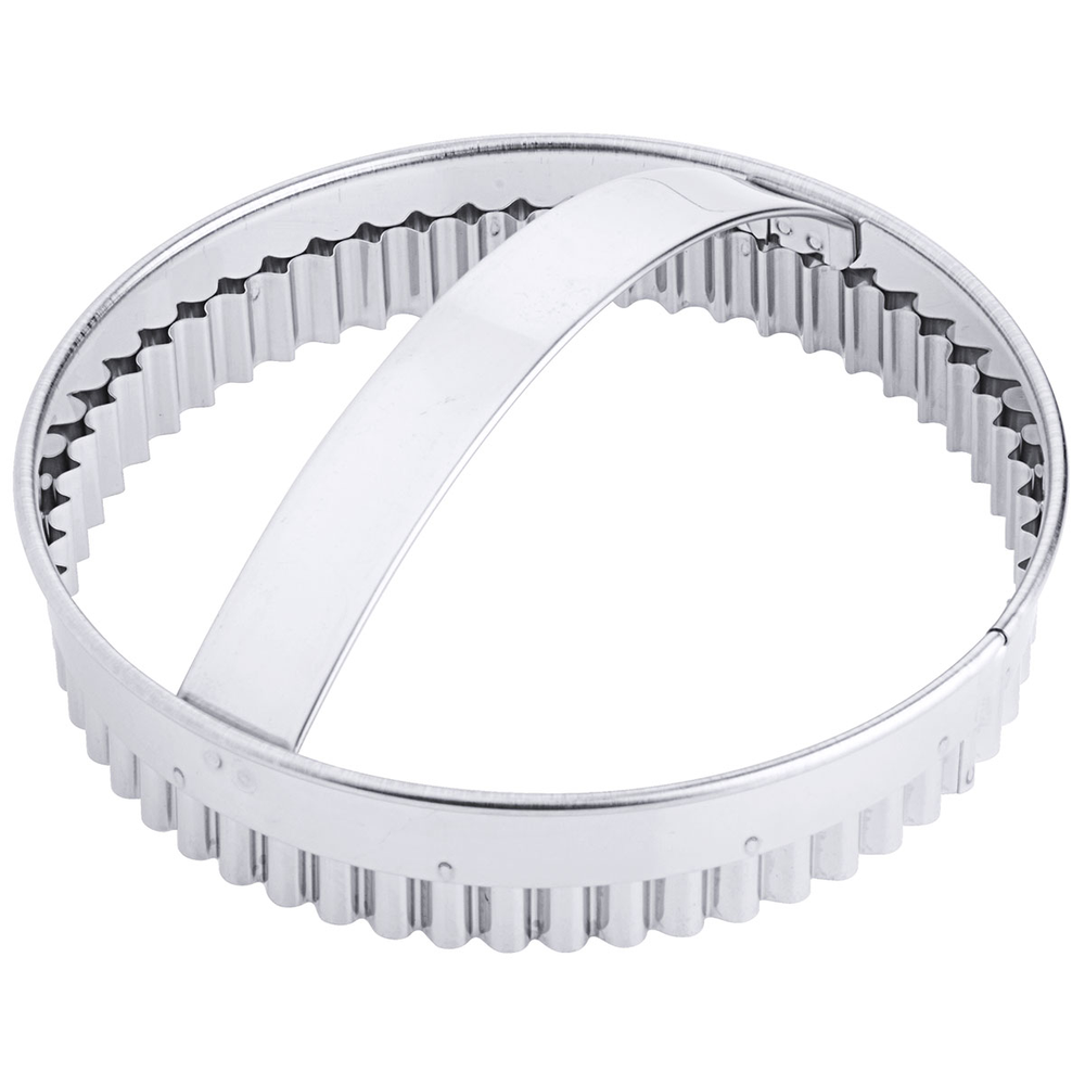 Contacto Ausstecher mit Bügel, gezackt 12,5 cm Durchmesser: 12,5 cm, Höhe: 3 cm