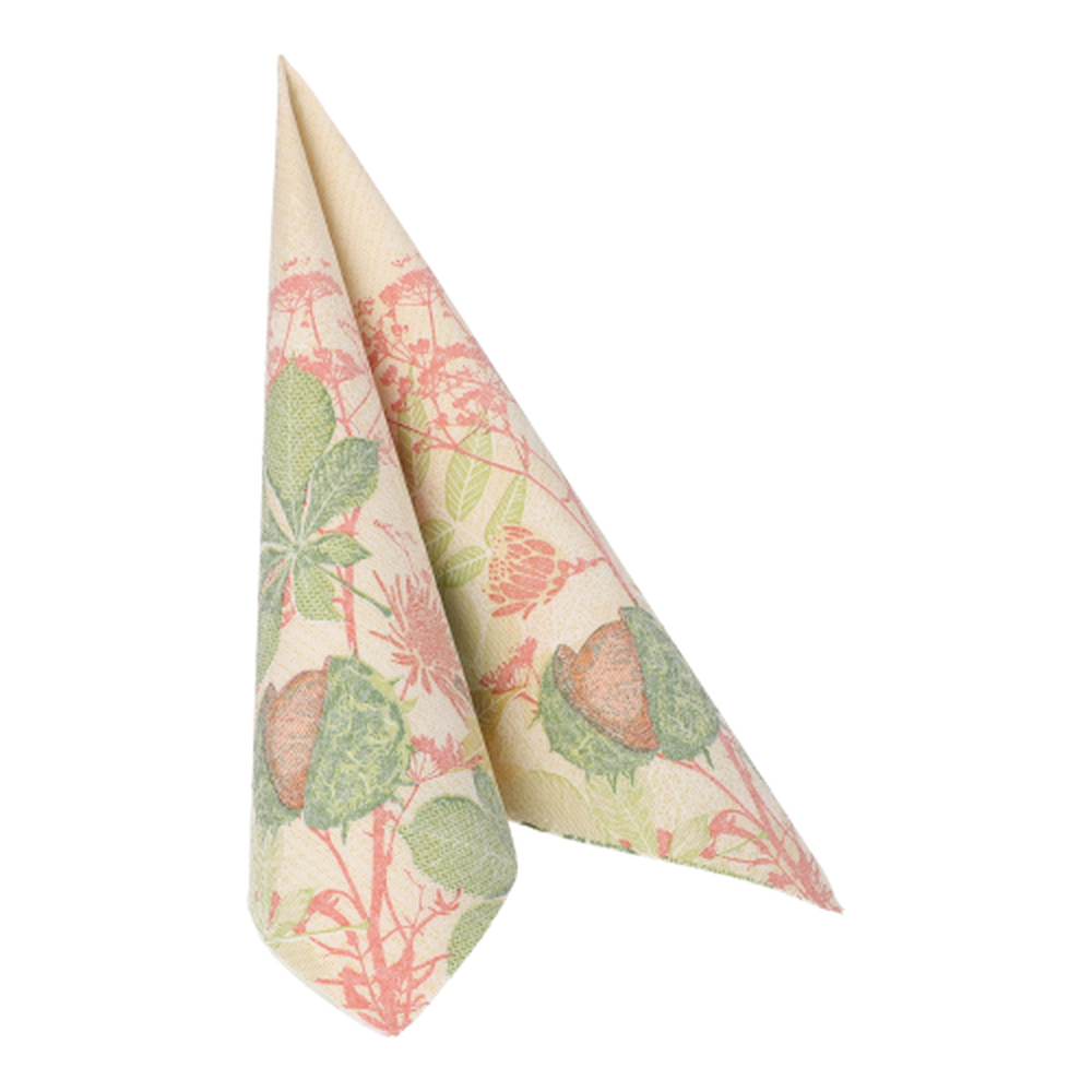 Papstar Servietten "ROYAL Collection" 1/4-Falz 40 cm x 40 cm "Autumn Leaves"