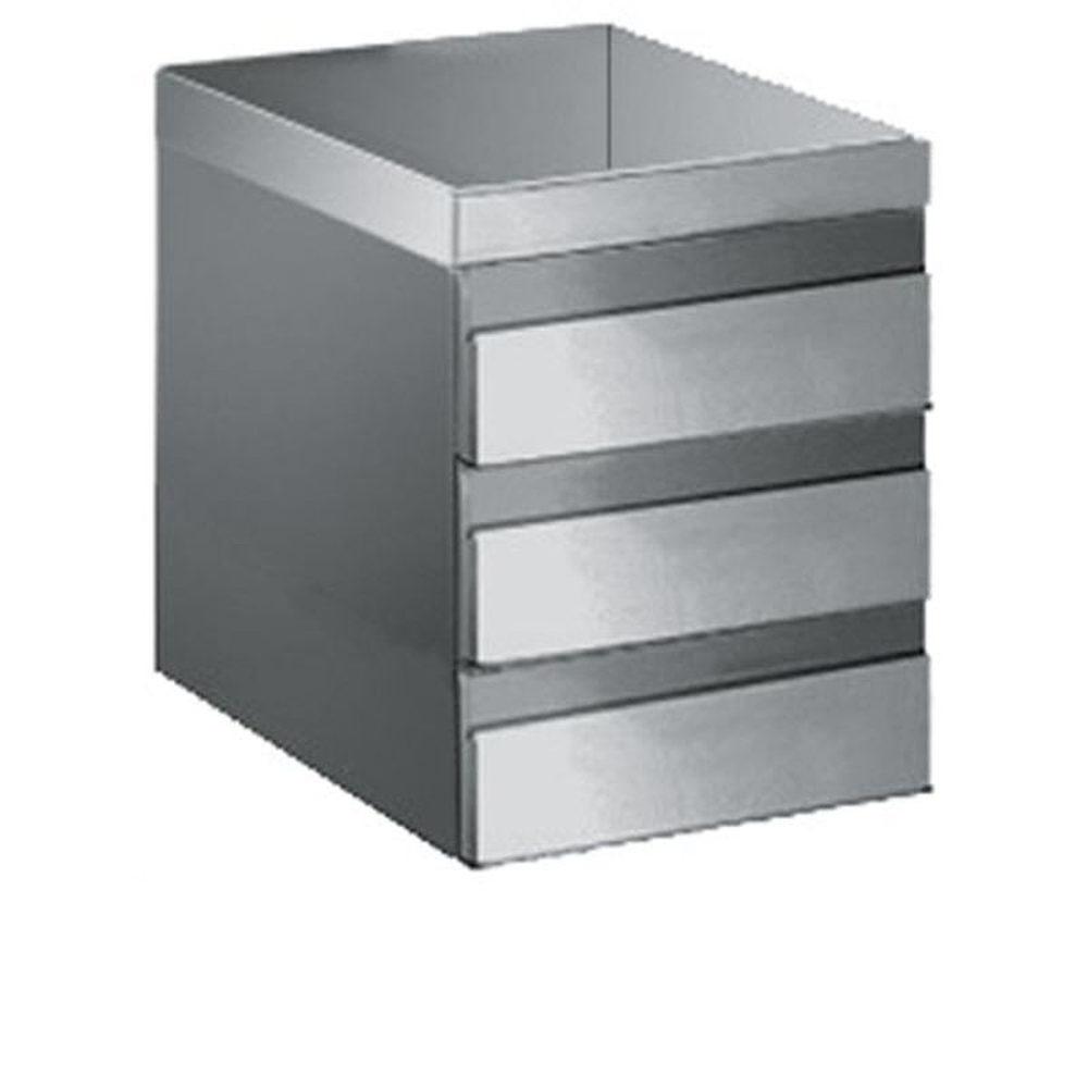 KBS Schubladenblock für Arbeitstisch Tiefe 60cm