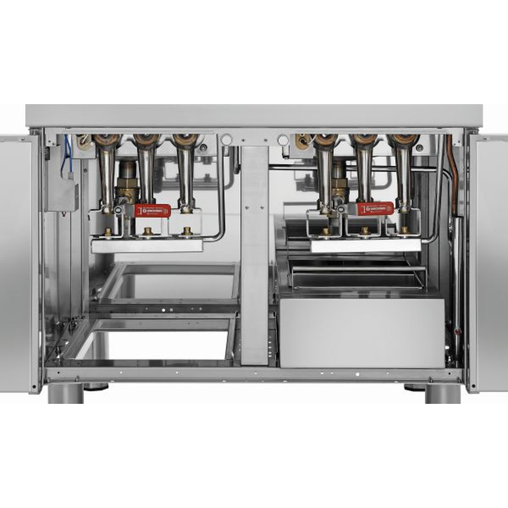 Bartscher Gas- Standfritteuse mit 2 Becken