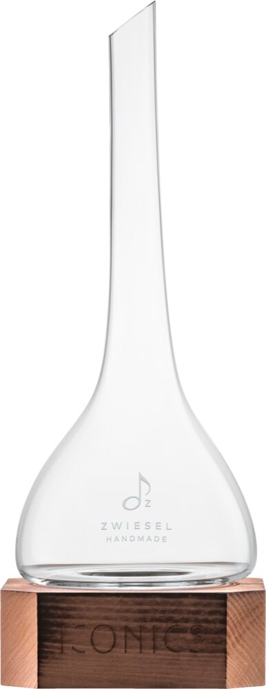 ZwieselGlas Handmade Dekanter IConics V 750 G mit Holzsockel