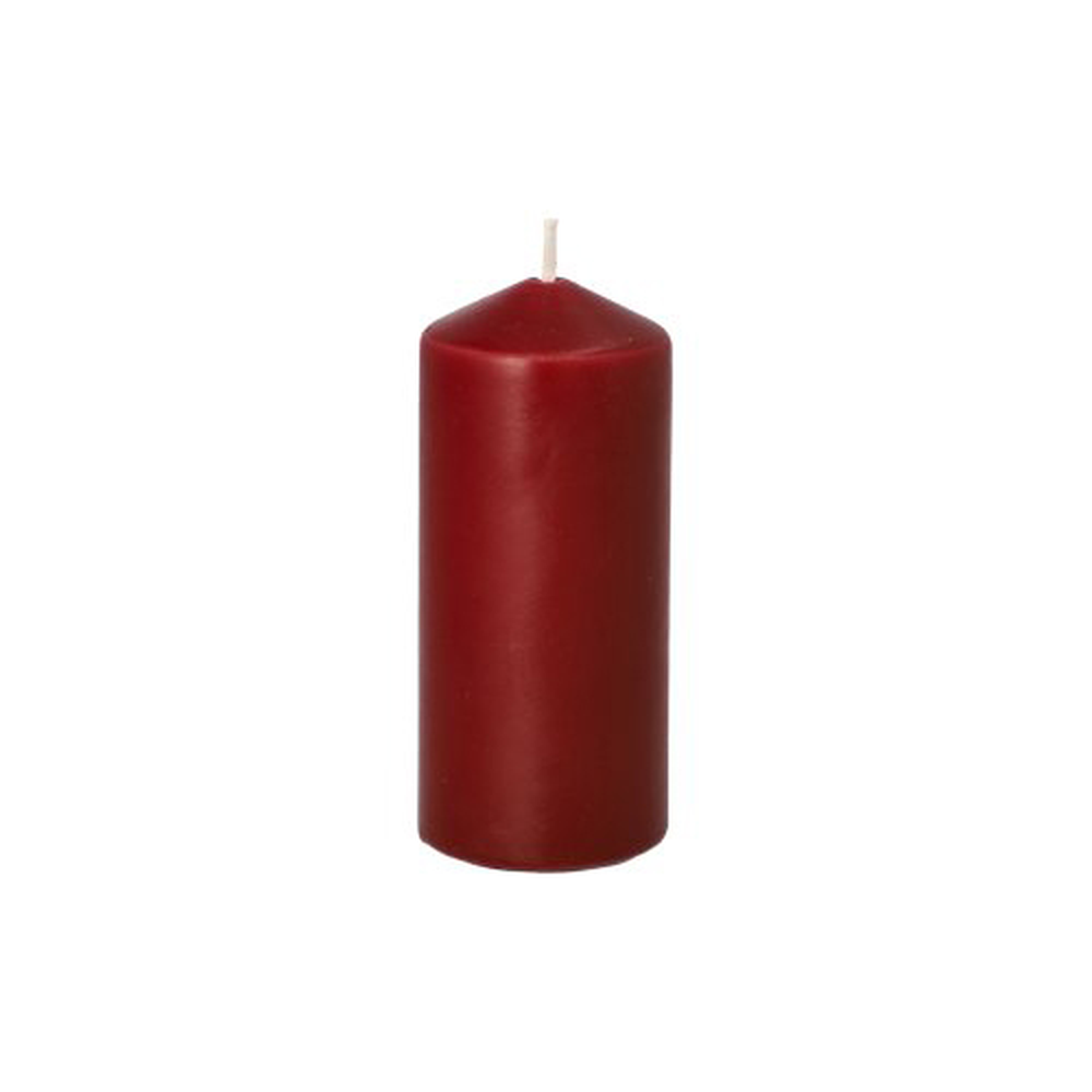Papstar Stumpenkerzen Ø 40 mm · 90 mm bordeaux