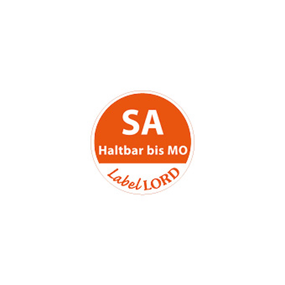 PAPSTAR LabelLord HACCP Lebensmitteletiketten Ø 19 mm blau Aqualabel FR