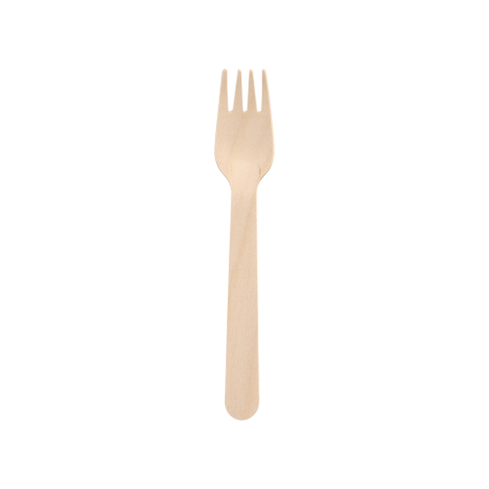 Papstar Gabeln Holz "pure" 16 cm