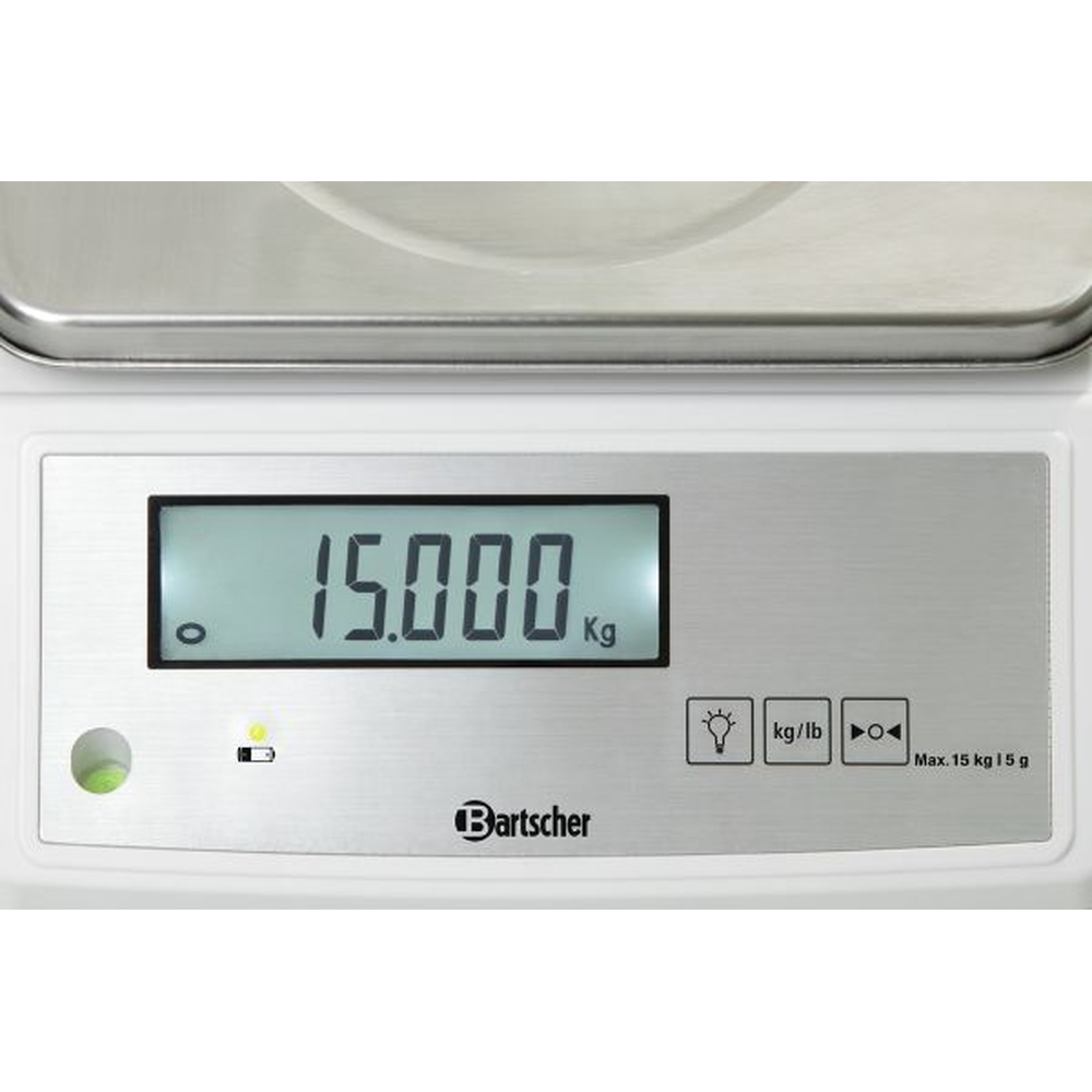 Bartscher Küchenwaage, 15kg, 5g